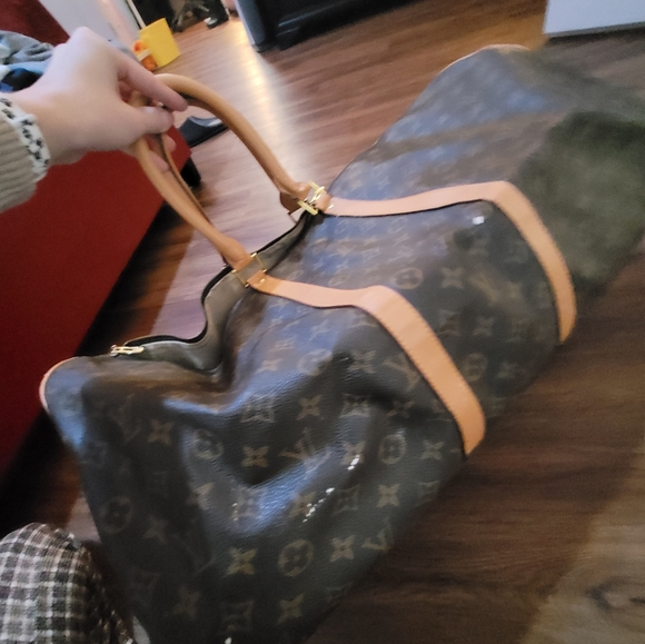 SOLD Louis Vuitton Monogram Keepall Bandouliere 60 Duffel Carry-on - Picture 10 of 12
